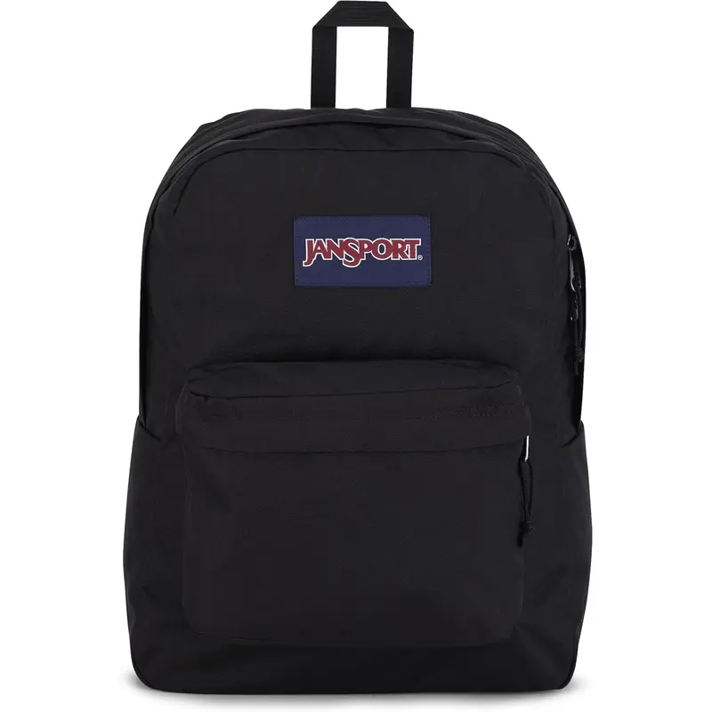 Jansport Superbreak One Backpacks - Durable, Lightweight Bookbag with 1 Main Compartment, Front Utility Pocket with Built-In Organizer - Premium Backpack, Black JanSport