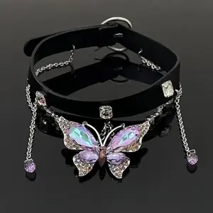Retro Grunge Butterfly Neck Collar - Cool Aesthetic Daily Sports & Outdoor Protective Accessory