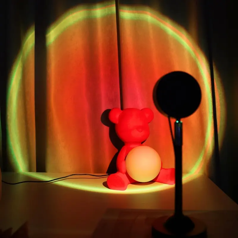 RGB Color Changing Projector Night Light, LED Projector Lamp with Remote Control, Room Lights, Ambient Light for Bedroom, Living Room, Home Decor #TOP PICKS 3