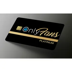 Only Fans PLATINUM Credit Card Skin, Debit Card Covering