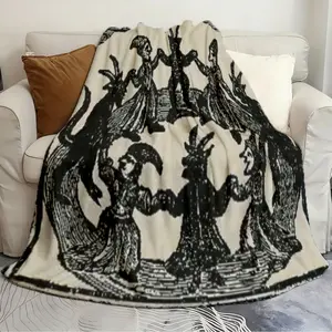 Printed modern throw blankets Gothic Demon Exquisite blanket Soft and comfortable bed liner travel blanket birthday gift