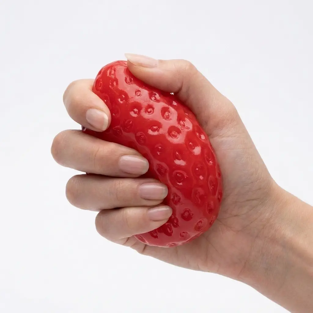 Strawberry Silicone Squishy
