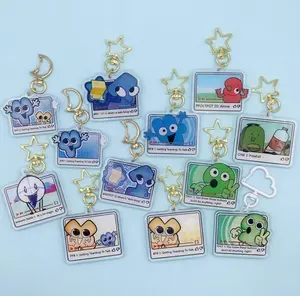 Object Show Mystery Acrylic Keychains - Animatic Battle - It's Time For The - BFB - TPOT - HFJone