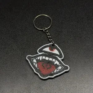 Sukuna Inspired Anime Keychain – Cursed King Mouth Design | Unique JJK Style Charm