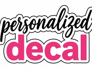 personalized decal sticker