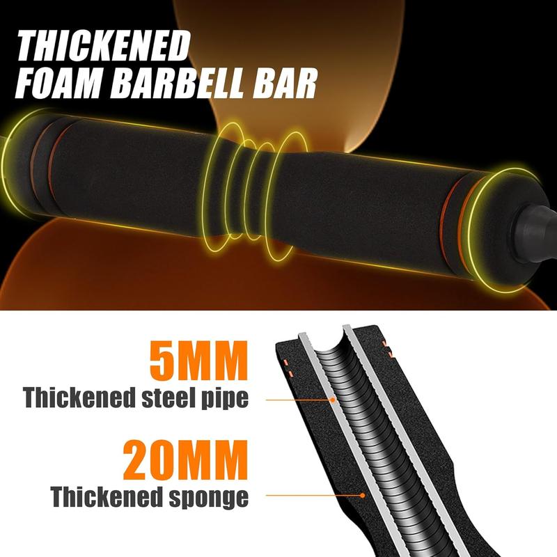 FIXTECH 20 LBS Adjustable Weight Dumbbell Set, 4 in 1 Home Gym Equipment with Dumbbell, Barbell, Kettlebell, Push-Up Modes - Fitness Exercise for Home Gym