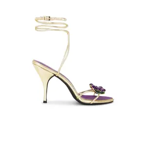 Jeffrey Campbell Kleo Sandal in Grape Combo