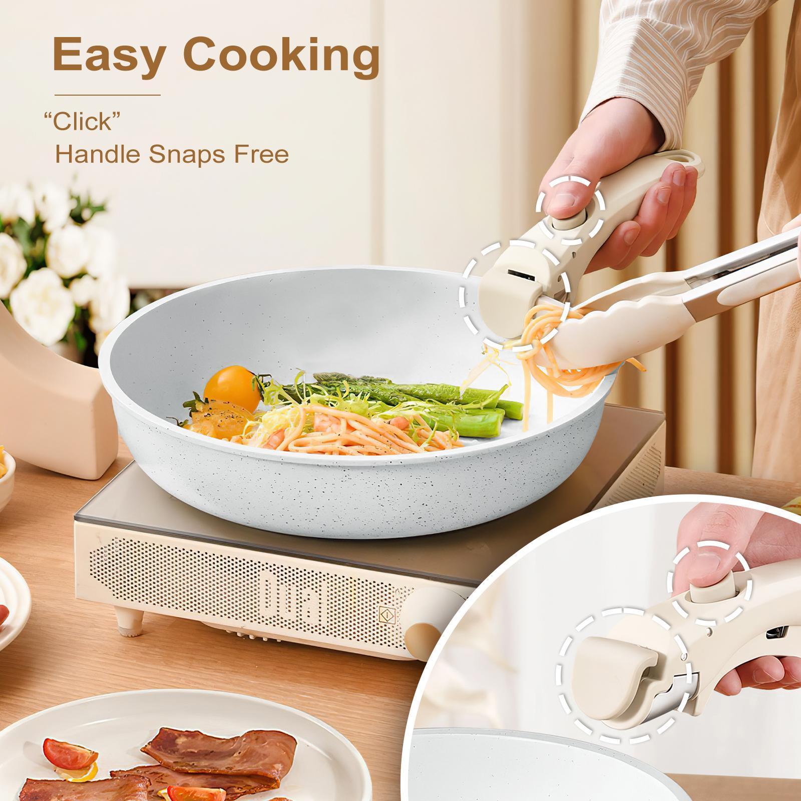 17pcs Pots and Pans Set, Non-Stick Cookware with Removable Handle,Frying Pan,Saucepan,Milk Pan,Silicone Glass Lid,Oven Safe,RV Cookware Set,Best Gift 17pcs Pots and Pans Set, Non-Stick Cookware with Removable Handle,Frying Pan,Saucepan,Milk Pan,Silicone Glass Lid,Oven Safe,RV Cookware Set,Best Gift