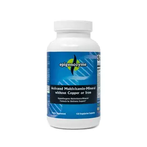Activated Multivitamin-Mineral Without Copper or Iron (120 vegetarian capsules)
