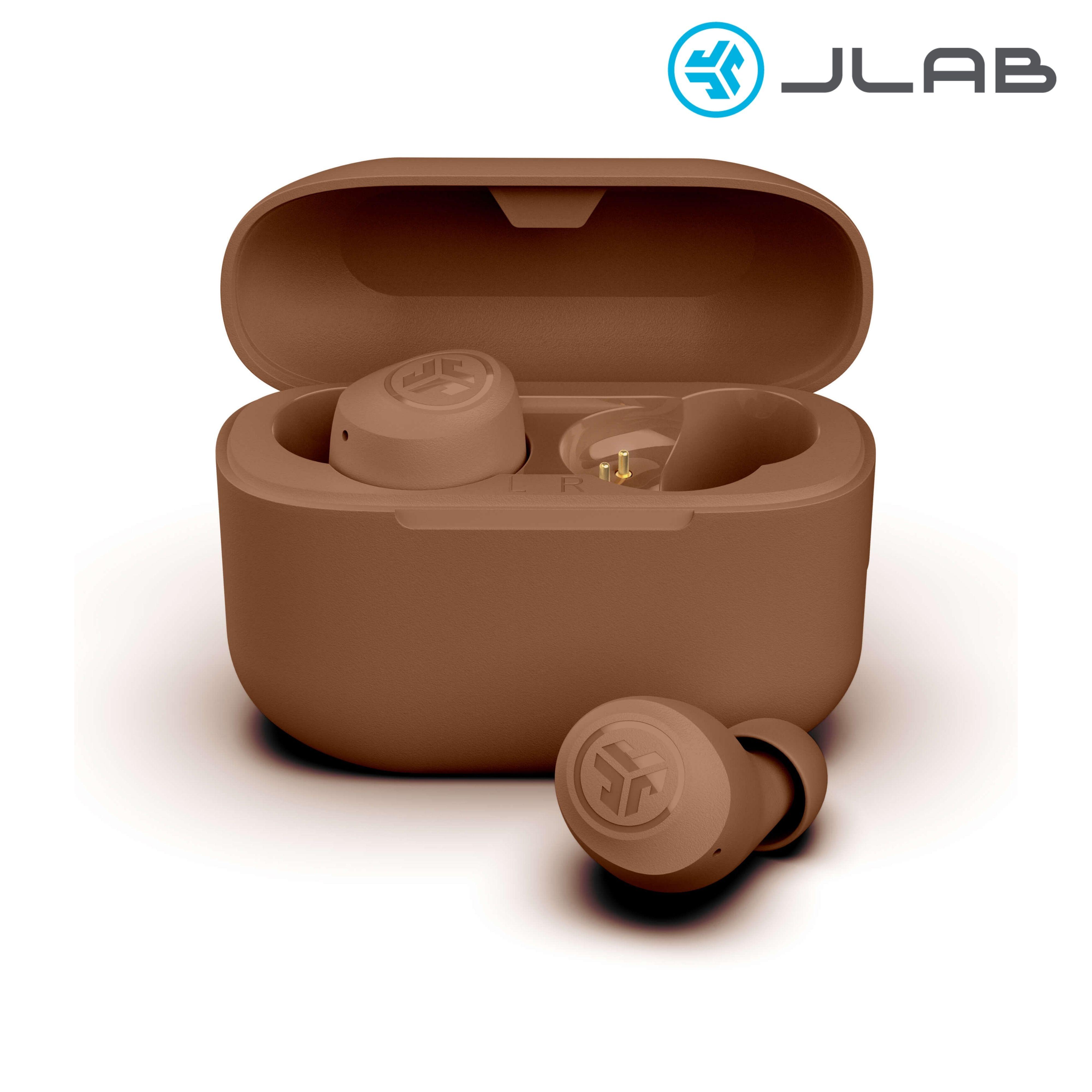 JLab GO Tones True Wireless Bluetooth Earbuds with 35 Hours Playtime Customizable EQ Fast Charging Integrated Cable Touc