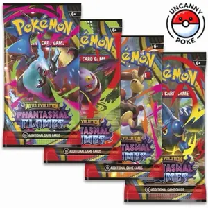1 Phantasmal Flames Loose Booster Pack, random art, Pokemon, Charizard