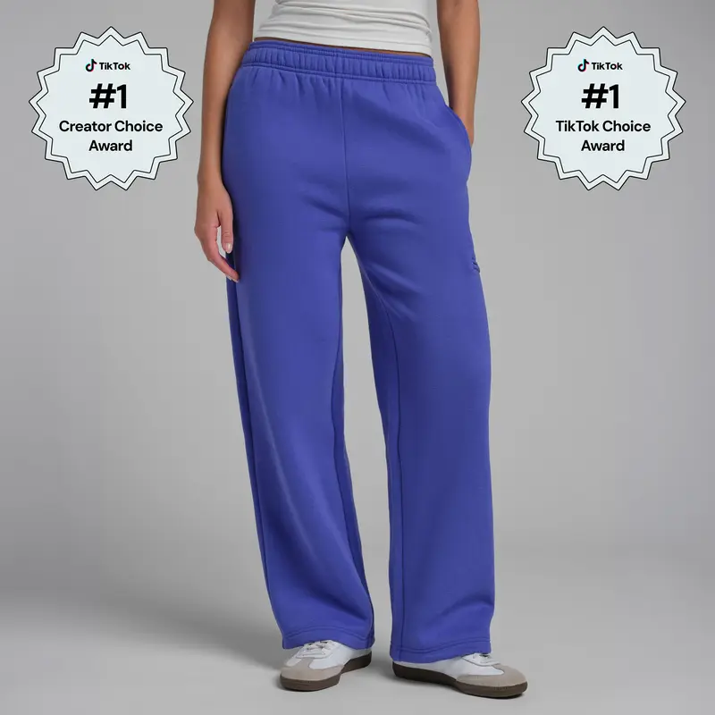 Comfrt | Neon Airplane Mode Straight Leg Sweatpants | Midweight Fleece Travel Sweats In Vibrant Colors