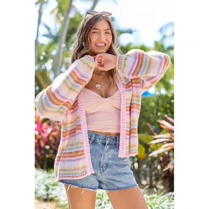 Marissa Multi Striped Cardigan