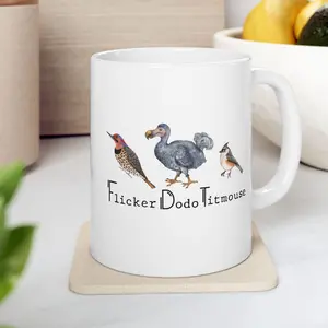 Subtle FDT Mug, Anti Maga Bird Mug, Anti Trump Gift, Liberal Coffee Cup, Democrat Mug, Funny Political Mug, FDT Tea Cup, FDT Coffee Cup