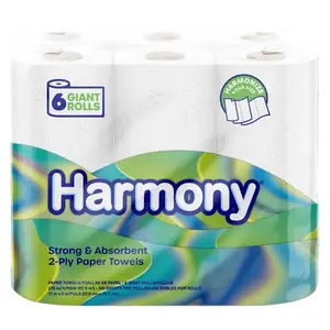 Harmony paper towels on hand