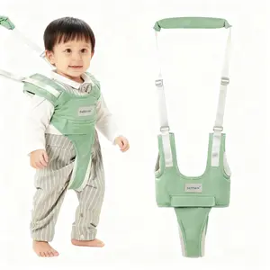 Baby Walking Harness with Handheld Assistant Belt - Secure Walking Aid for 7 - 24 Month Old Infants & Toddlers in Learning