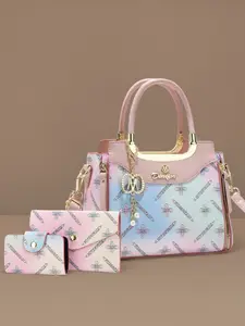 Women's Casual Handbag Set, 3-Piece Fashionable Crossbody Bag, Large Capacity, Perfect for Daily Use, All Seasons