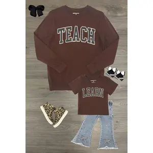 Mom & Me - "Teach & Learn" Top & Pant Set