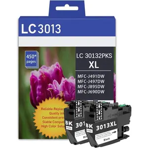 Printer Ink Cartridge Replacement for Brother  Compatible with Brother