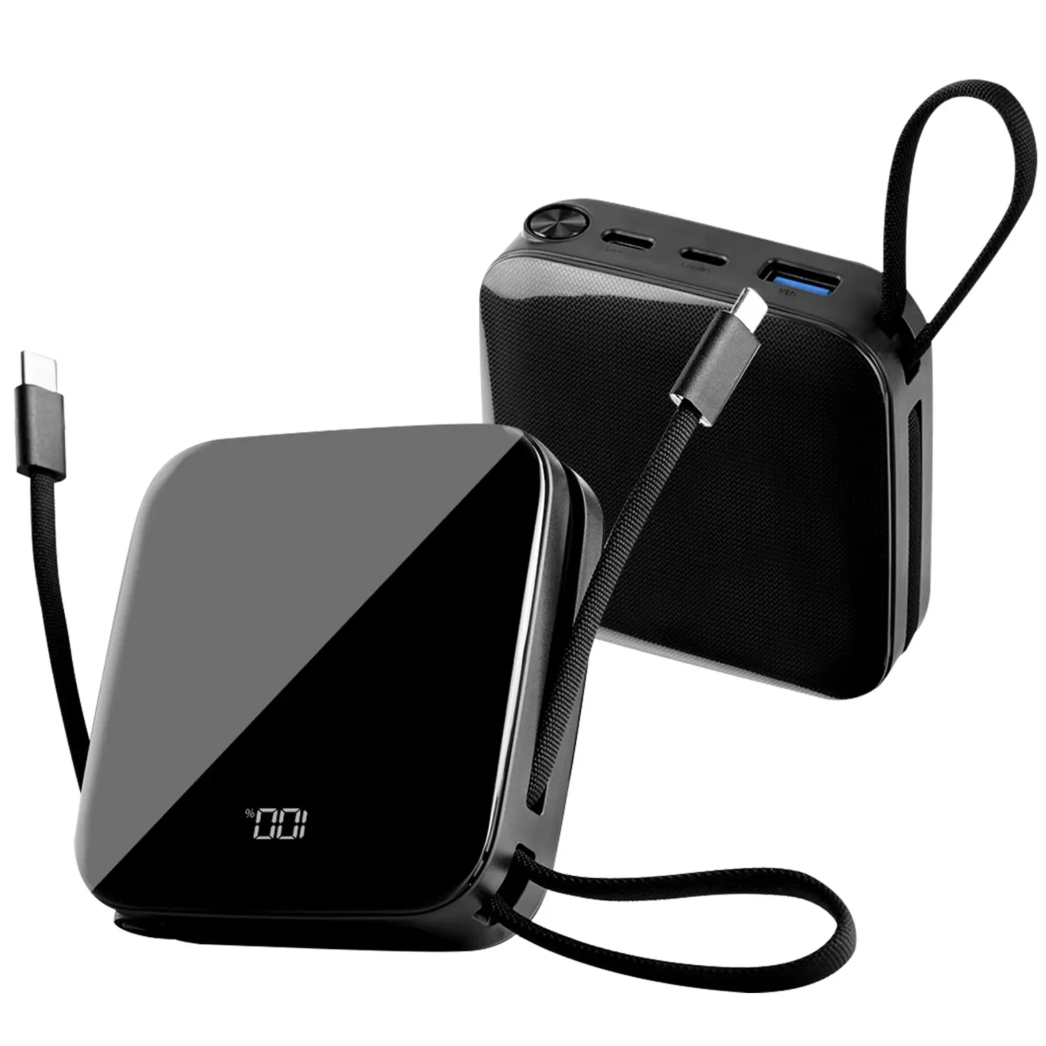 Slim Portable iPhone Charger - 10000mAh Magnetic Power Bank, USB-C Charging, High Capacity Compact Portable Power Bank for iPhone 17/16/15/14/13 Series, Travel Cruise Essential