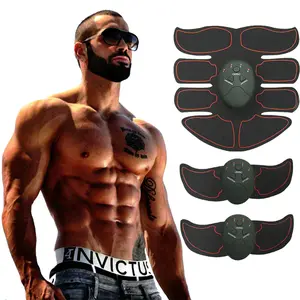 EMS Abdominal Muscle Toning Trainer Belt, Breathable Ab Core Trainer with Support, Core Workout & Exercise Equipment for Gym Fitness Binder
