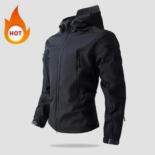 Autumn and Winter Men's Jacket - Multi-Pocket Hooded Jacket, Outdoor Tactical Workwear, Warm, Windproof, Durable, Suitable for Studio Work, Outdoor Hiking, and Fishing Leisure Sports Clothing Autumn and Winter Men's Jacket - Multi-Pocket Hooded Jacket, Outdoor Tactical Workwear, Warm, Windproof, Durable, Suitable for Studio Work, Outdoor Hiking, and Fishing Leisure Sports Clothing