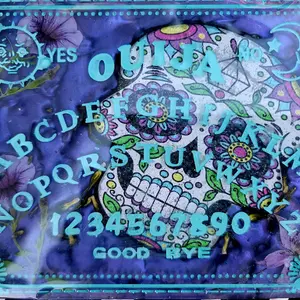 Sugar Skull Ouija Board with Planchet