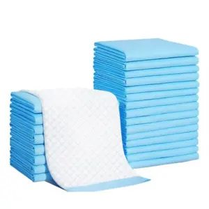 50pcs Pack Disposable Pet Diapers, Absorbent Leak-Proof Dog Cat Diaper Pads, Unscented Small Size for Puppy Training, Extra-Thick