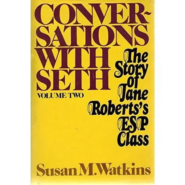 USED Book - Conversations With Seth: Volume Two by Susan M. Watkins (Hardcover) - english