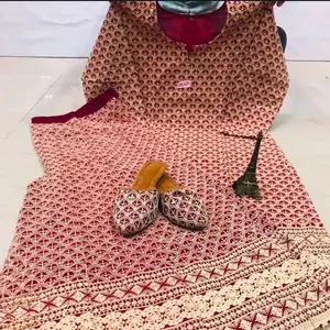 Chikankari sequence work kurta 2 pcs set chikankari work mastan