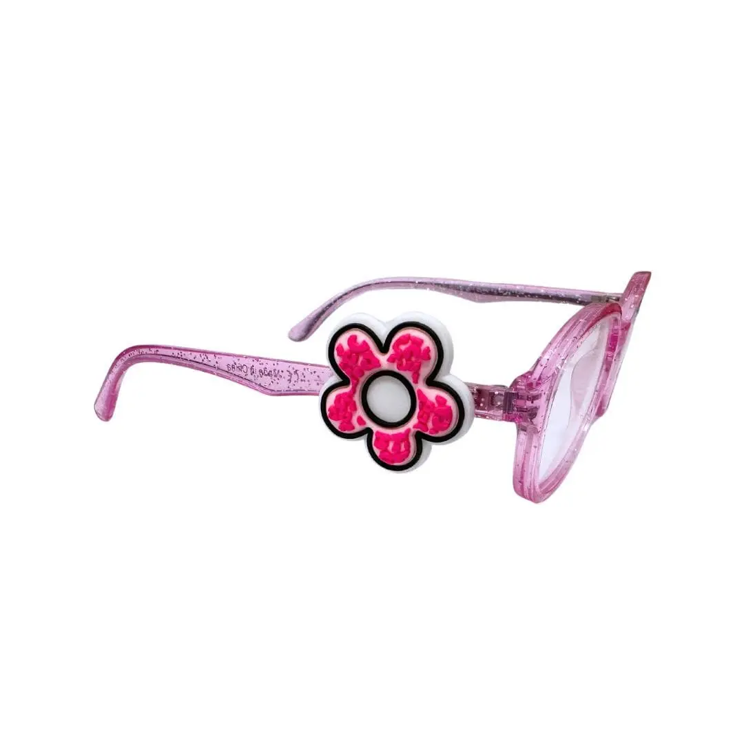 Flower Glasses Charm for Kids | Fun Eyewear Accessory