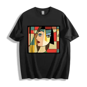 Graphic Tee Shirt for Women Casual Short Sleeve Summer Fall Wear Comfortable Softness Versatile Style Black Colorful Design