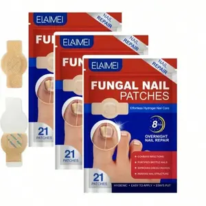 Fungal Nail Patches, 21pcs/box Nail Health Care Patches, Nail Fungus Care Patches, Suitable for Solving Fungal Nails and Other Nail Problems, Nail Supplies, Daily Care Nails Kit Set, Nail Tech Supplies