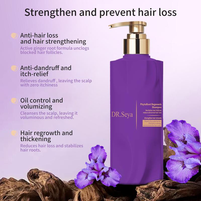 Anti-hair loss shampoo - Anti-Thinning, Thickening Shampoo for Hair Loss & Grow Hair Fast for Men & Women, 245ML