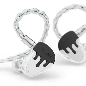 BASN BmasterX 6 Drivers ( 1DD+3BA+2PZT) In Ear Monitor Headphone