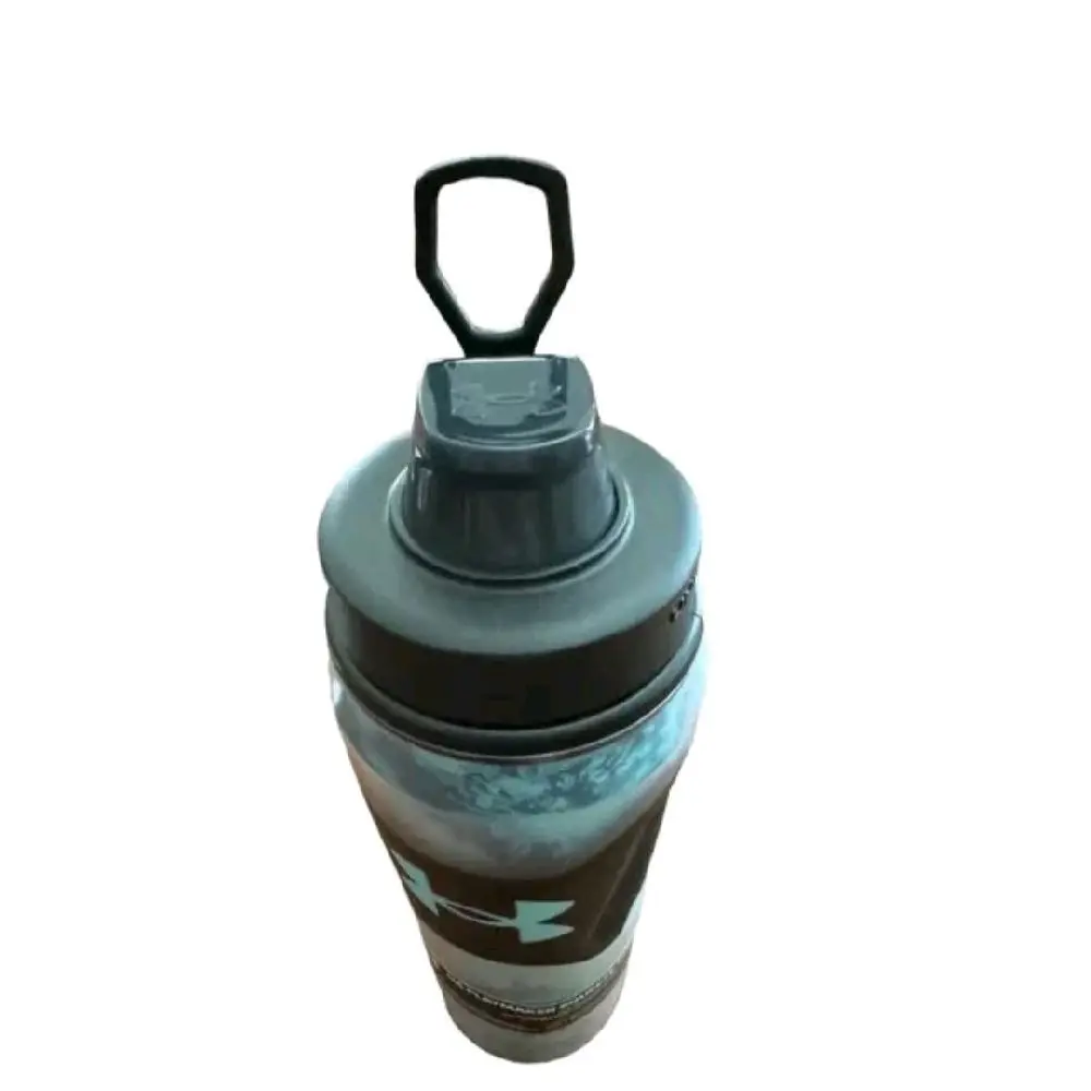 Under Armour UA Playmaker Squeeze Insulated Water Bottle 32 Oz Blue/Black - Drinkware