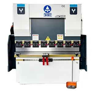 40T 1600mm gray-white torsion beam bending machine is equipped with the E21 system and can be customized according to individual needs