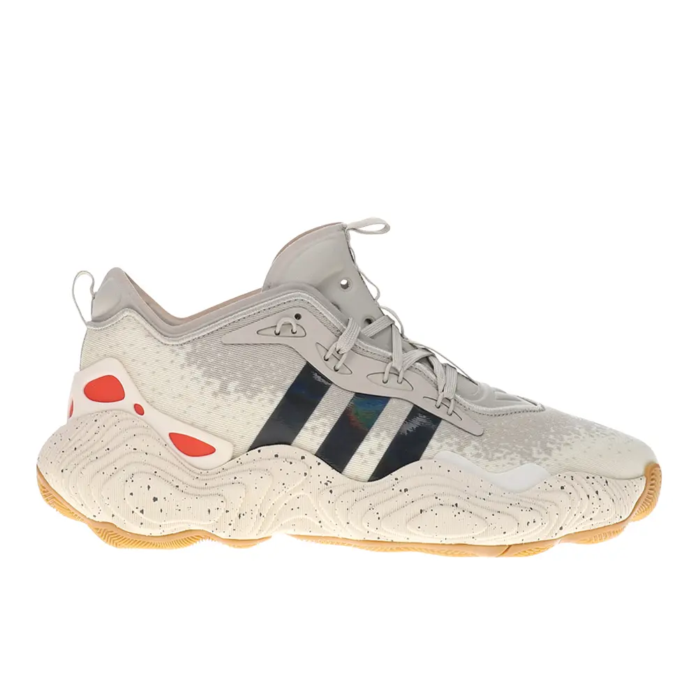 adidas Mens As Trae 3 Basketball Sneakers Shoes - Beige