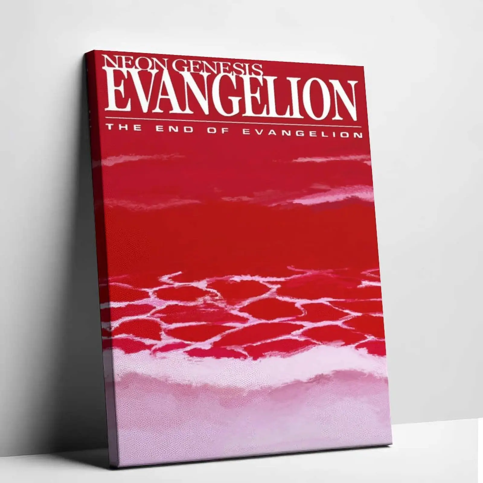 Neon Genesis Evangelion 1997 The End of Evangelion Otaku Style Eco-Friendly Printed Ink Movie Poster Print - Multi-Size 12x16in/20x30in(50x75cm)/24x36in(60x90cm) Home Decor for Bedroom, Living Room