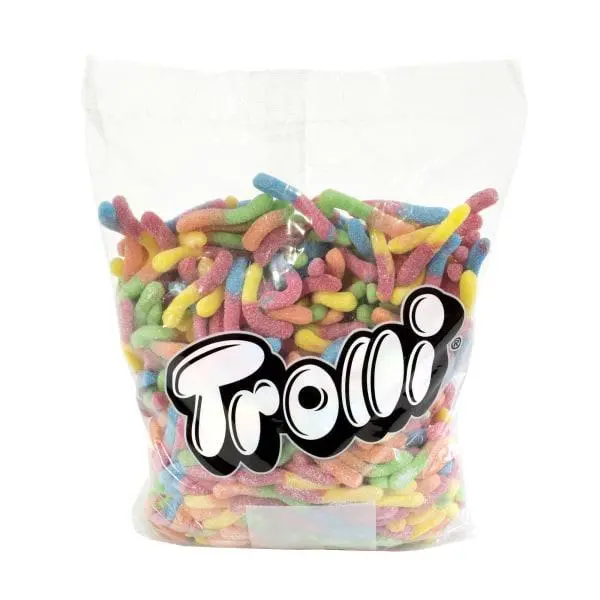 Trolli Sour Brite Crawlers 5 Pound Bag