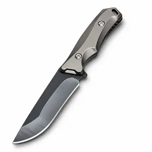 High quality straight knife, high hardness kitchen knife, comes with nylon knife cover, fruit knife, comfortable grip