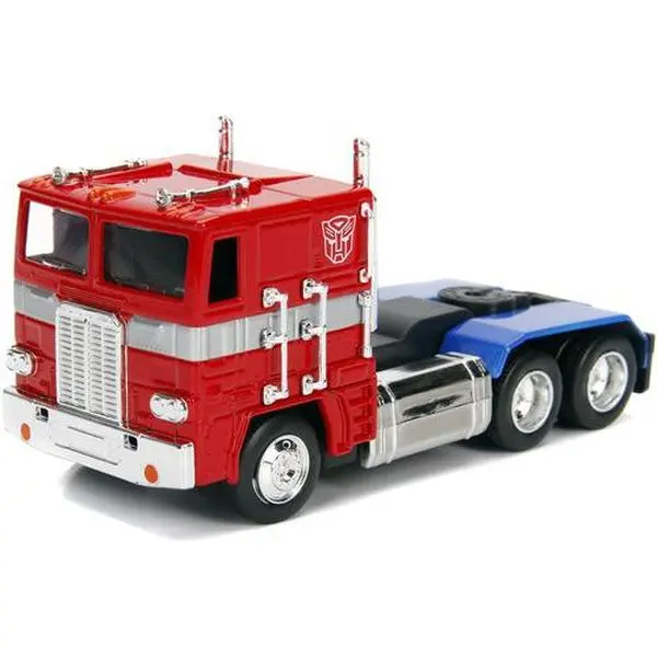 Transformers G1 1:32 Optimus Prime Die-Cast Truck Collectible Figure [COLLECTIBLES], Model Car Diecast Toy, Collectible Figures