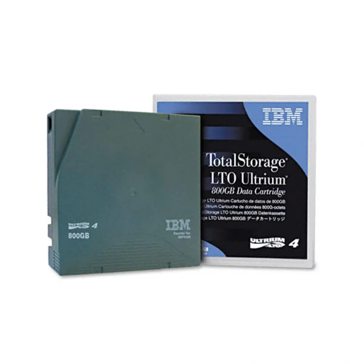 IBM Ultrium LTO Data Cartridge - 0.50in, 800GB-1.6TB Capacity, Reliable Durable Storage Media with Compatibility for Ultrium LTO Systems