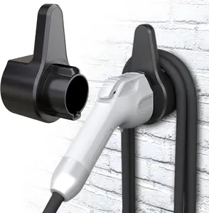 Universal Anti-water Hook Storage Cable Fixing Bracket for SAE J1772 Electric Vehicle Charging Gun EV Charger Holder
