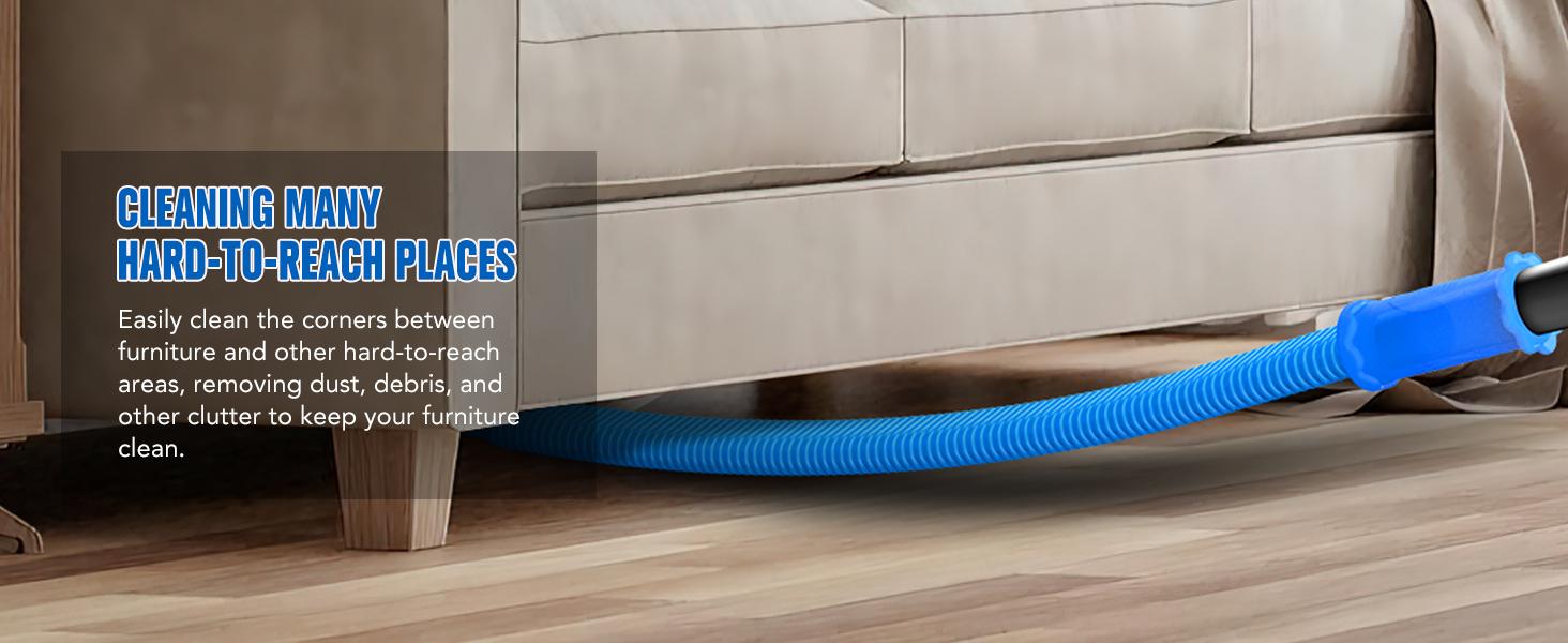 2 Pieces Dryer Vent Cleaner Kit Compatible with All Vacuum Cleaner, Dryer Lint Brush and Vacuum Hose Attachment with Stretch Universal Connector, Quickly Lint Remover