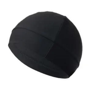 Unisex Plain Color Multifunctional Skull Caps, 2025 SummerSportive Beanie Fitted Hat for Men & Women, StretchyHelmet Liner Hat, Biking Accessory for Back To SchoolBirthday Outfit