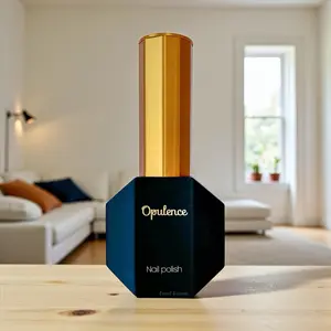 Black Polish Bottle Decor