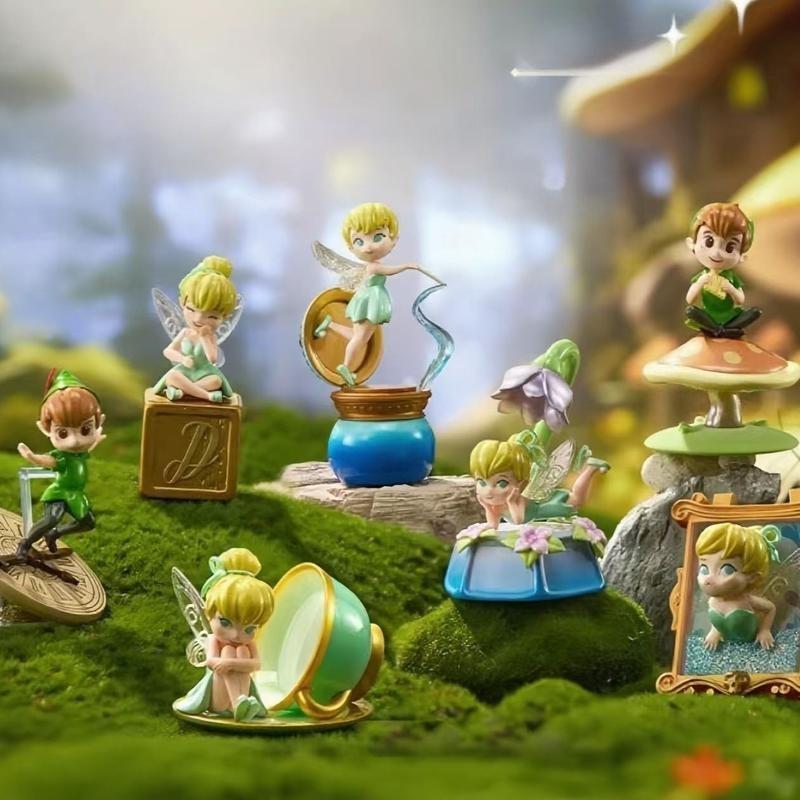 Disney Peter Pan Lost Treasure Collection Functional Surprise Box Figure | Cute Decorative Ornaments & Practical Desk Accessories, Perfect Gift for Peter Pan Fans, Ideal for Home Display, Christmas Gift/New Year Gift