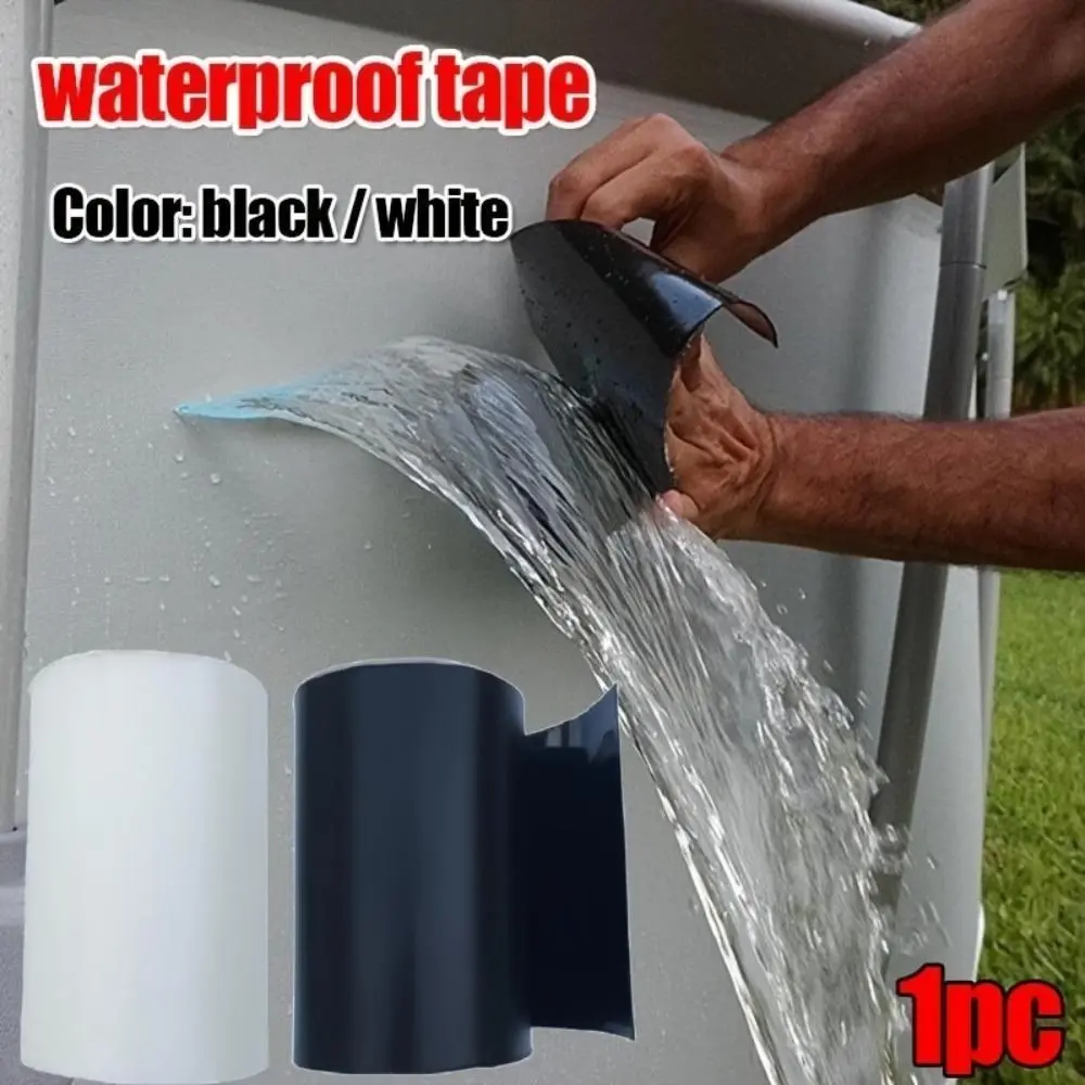 Super Strong Waterproof Tape, Waterproof Strong Hold, Instant Leak Repair, Strong Instant Bond, Protects PVC Pipes, RV Tent Patching, Self-Adhesive, Durable Structure, Outdoor Essential