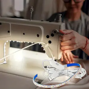 5V USB Powered LED Sewing Machine Light Strip, Home Sewing Machine, Touch Dimmable LED Light Strip with Adhesive Backing, Suitable for Sewing Machine & Other Energy-saving Lighting